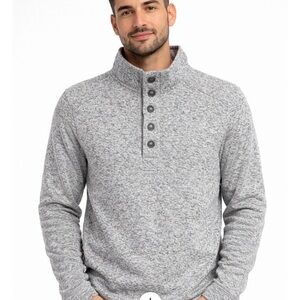 RedHead Men's Heather Gray Turtleneck Sweater